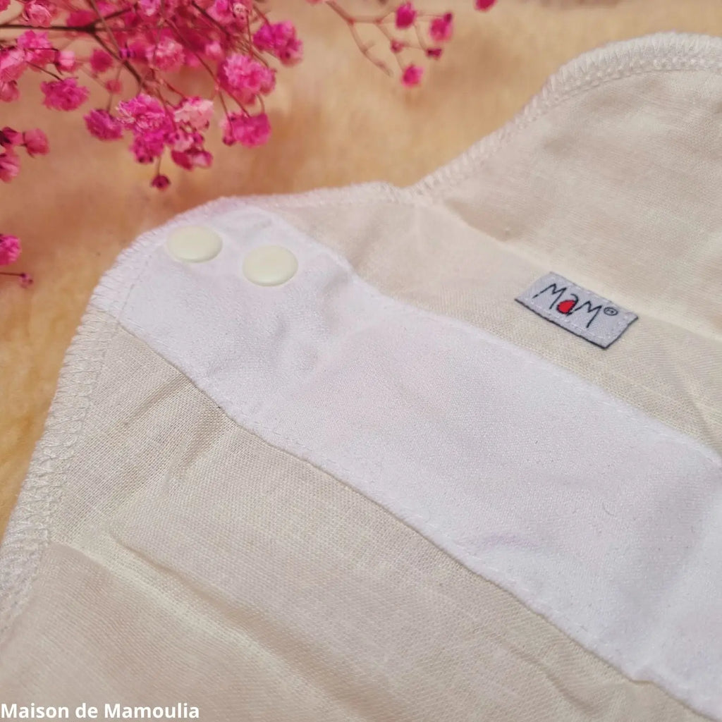 MaM - Serviettes hygiéniques lavables – coton bio - Lot d'essai MaM