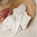 MaM - Serviettes hygiéniques lavables – coton bio - Lot d'essai MaM