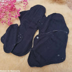 MaM - Serviettes hygiéniques lavables – coton bio - Lot d'essai MaM