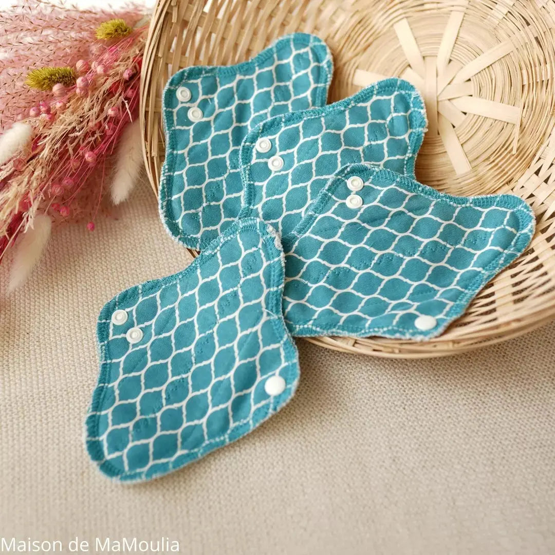 MaM - Serviettes hygiéniques lavables – coton bio - Mini MaM