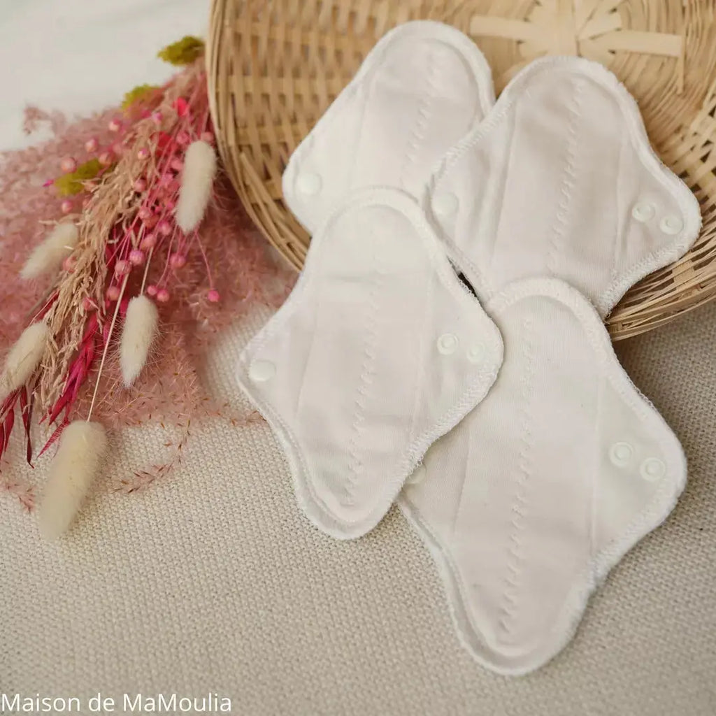 MaM - Serviettes hygiéniques lavables – coton bio - Mini MaM