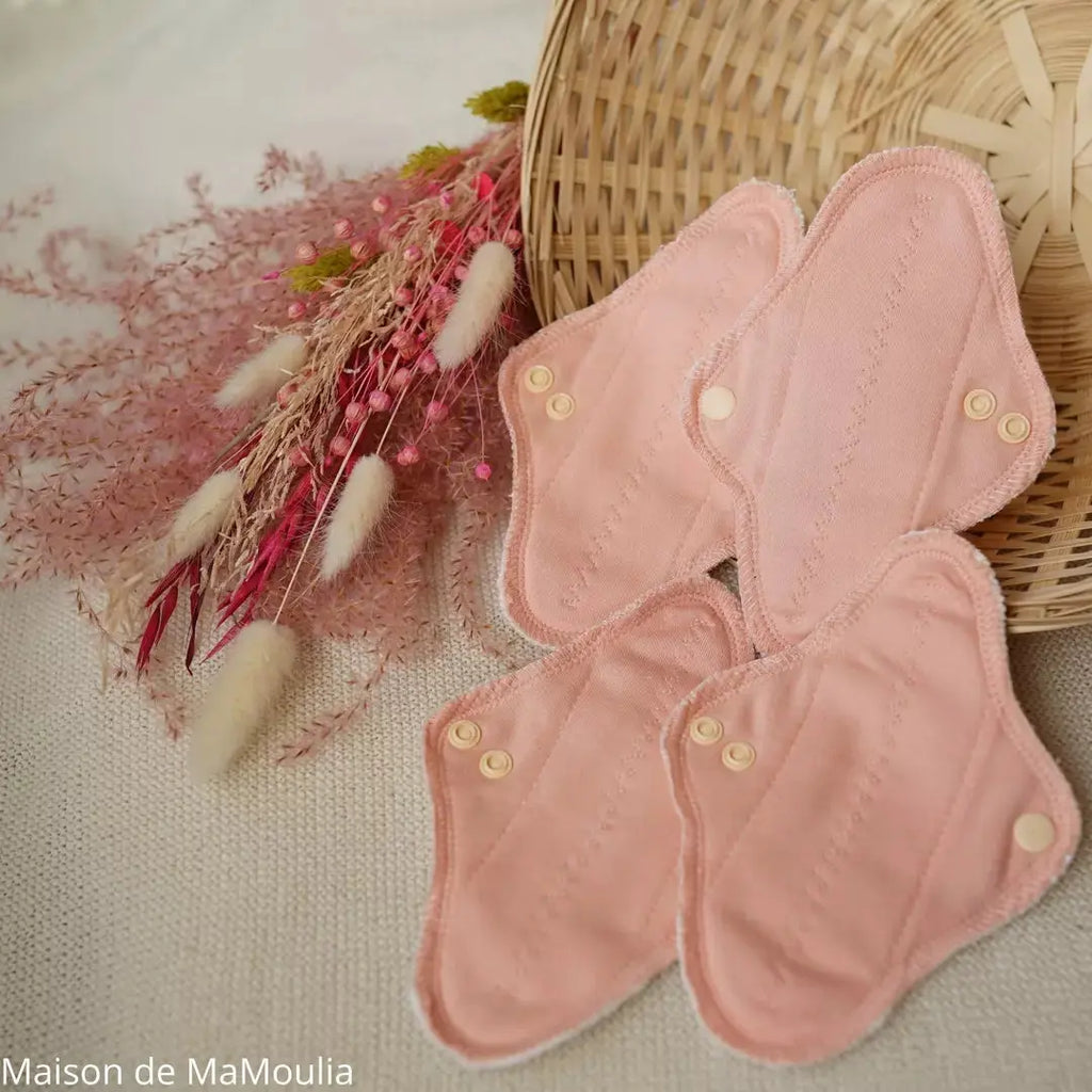 MaM - Serviettes hygiéniques lavables – coton bio - Mini MaM