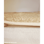 Surmatelas double face, laine de mouton de Cobourg - Maison de Mamoulia Maison de Mamoulia