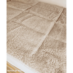 Surmatelas double face, laine de mouton de Cobourg - Maison de Mamoulia Maison de Mamoulia