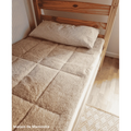 Surmatelas double face, laine de mouton de Cobourg - Maison de Mamoulia Maison de Mamoulia