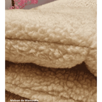 Surmatelas double face, laine de mouton de Cobourg - Maison de Mamoulia Maison de Mamoulia