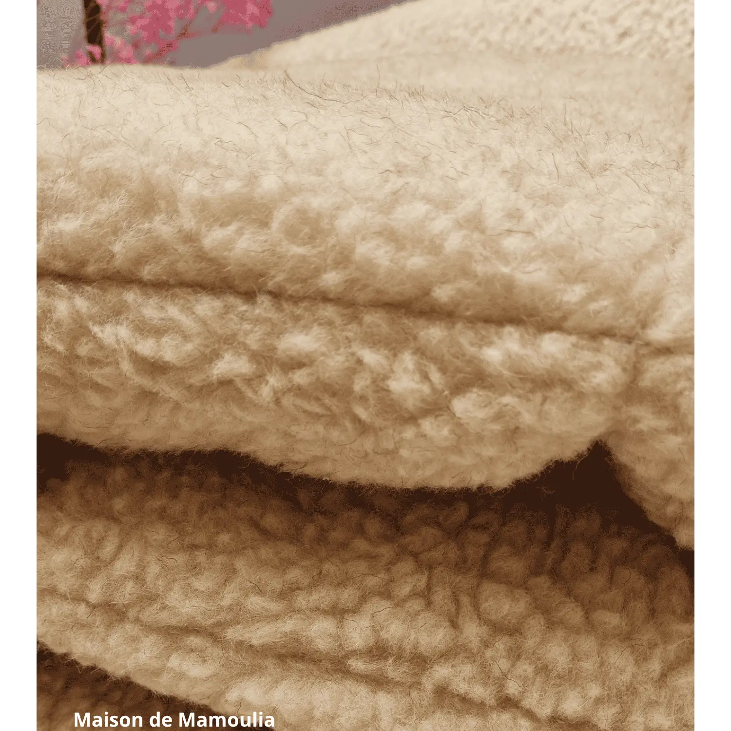 Surmatelas double face, laine de mouton de Cobourg - Maison de Mamoulia Maison de Mamoulia