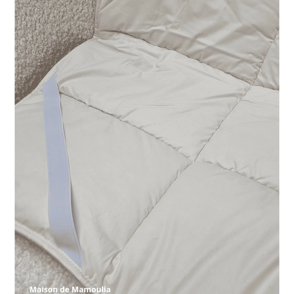 Surmatelas double face, laine de mouton de Cobourg - Maison de Mamoulia Maison de Mamoulia