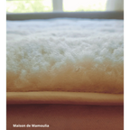 Saling - Surmatelas double face, laine-coton bio Saling