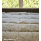 Saling - Surmatelas double face, laine-coton bio Saling