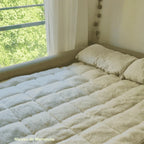 Saling - Surmatelas double face, laine-coton bio Saling
