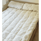 Saling - Surmatelas double face, laine-coton bio Saling