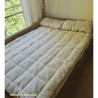 Saling - Surmatelas double face, laine-coton bio Saling