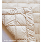 Saling - Surmatelas double face, laine-coton bio Saling