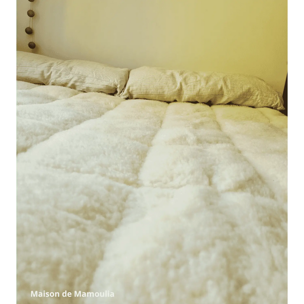 Saling - Surmatelas double face, laine-coton bio Saling