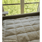 Saling - Surmatelas double face, laine-coton bio Saling