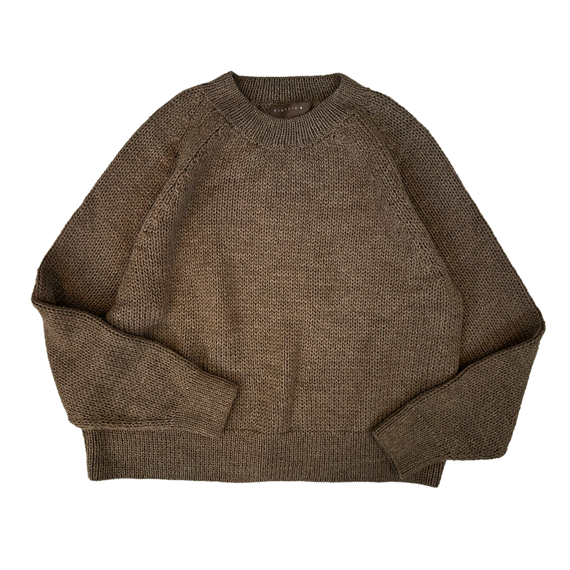 Esencia - Pull raglan femme Naja, pur alpaga