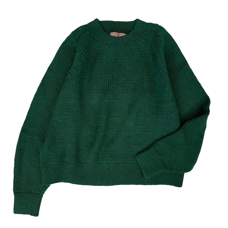 Esencia - Naja women's raglan sweater, pure alpaca