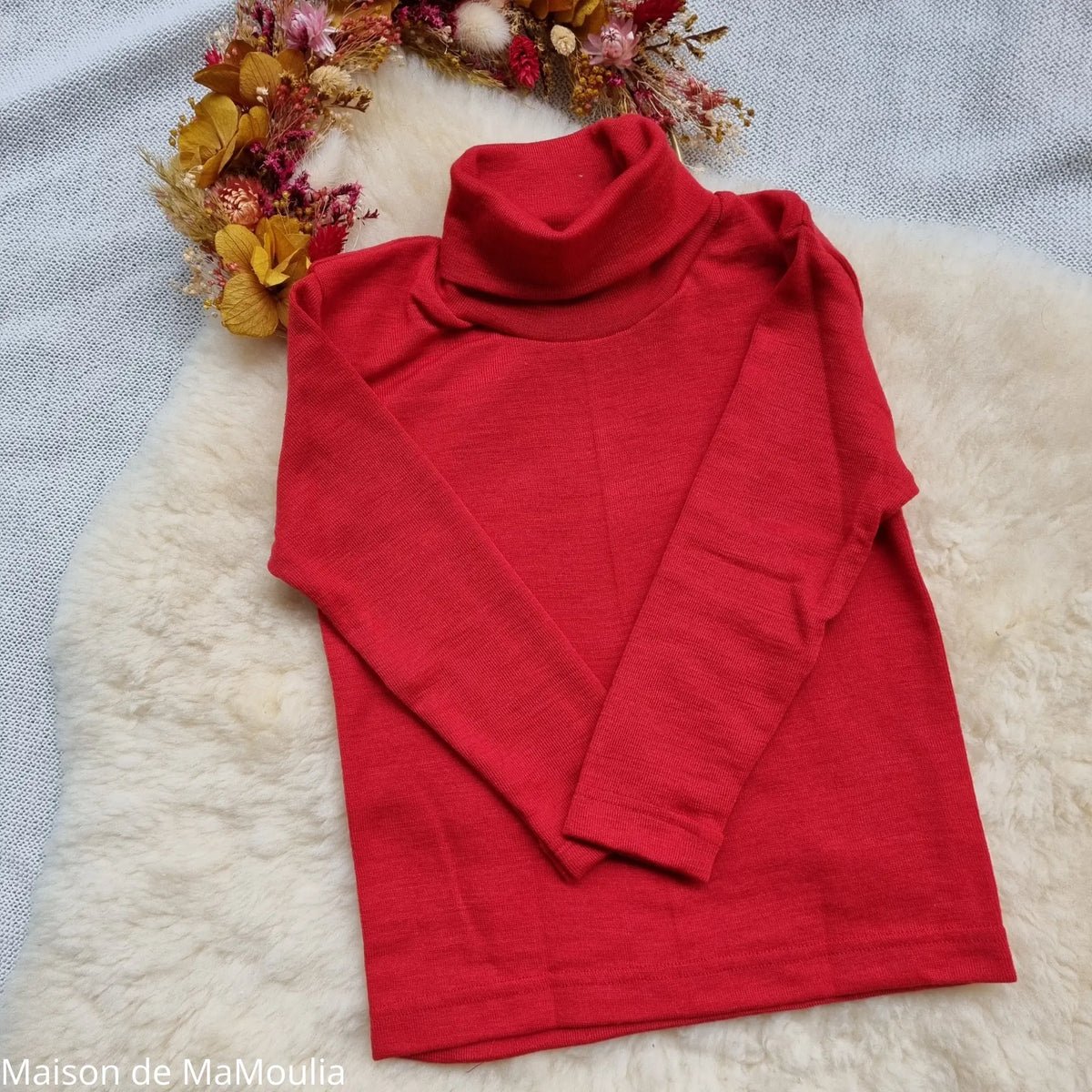 Cosilana - Children's long-sleeved t-shirt, wool-silk