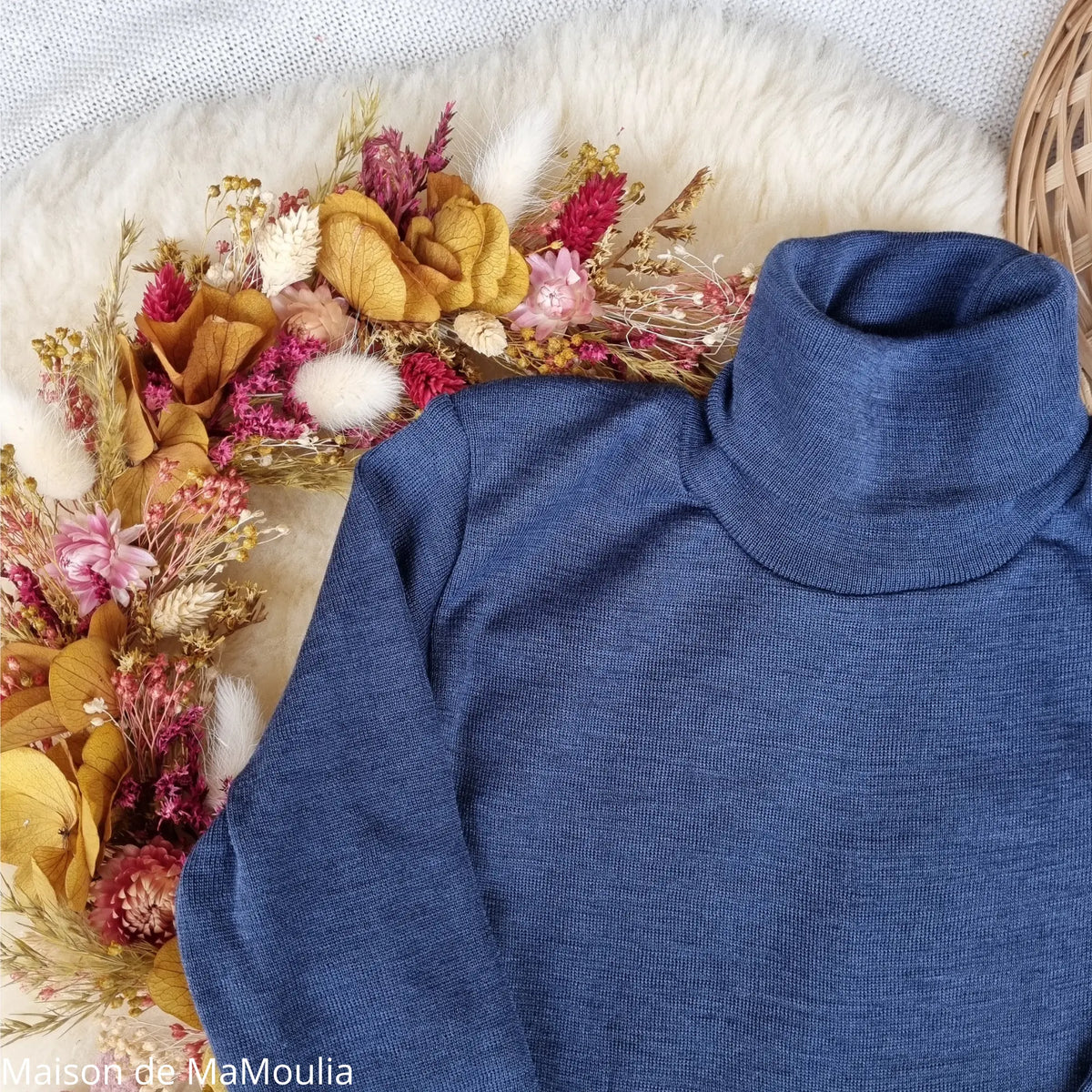 Cosilana - Children's long-sleeved t-shirt, wool-silk