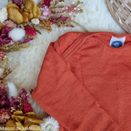 Cosilana - T-shirt bébé manches longues, laine-soie