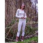 Cosilana - T-shirt femme manches longues, laine-soie Cosilana