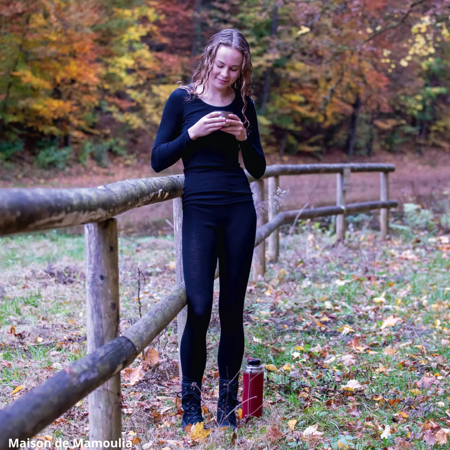 Cosilana - T-shirt femme manches longues, laine-soie