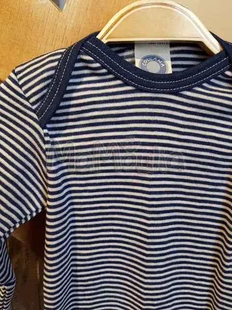 Cosilana - T-shirt bébé manches longues, laine-soie Cosilana