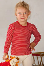 Cosilana - T-shirt enfant manches longues, laine-soie Cosilana