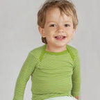Cosilana - T-shirt bébé manches longues, laine-soie Cosilana
