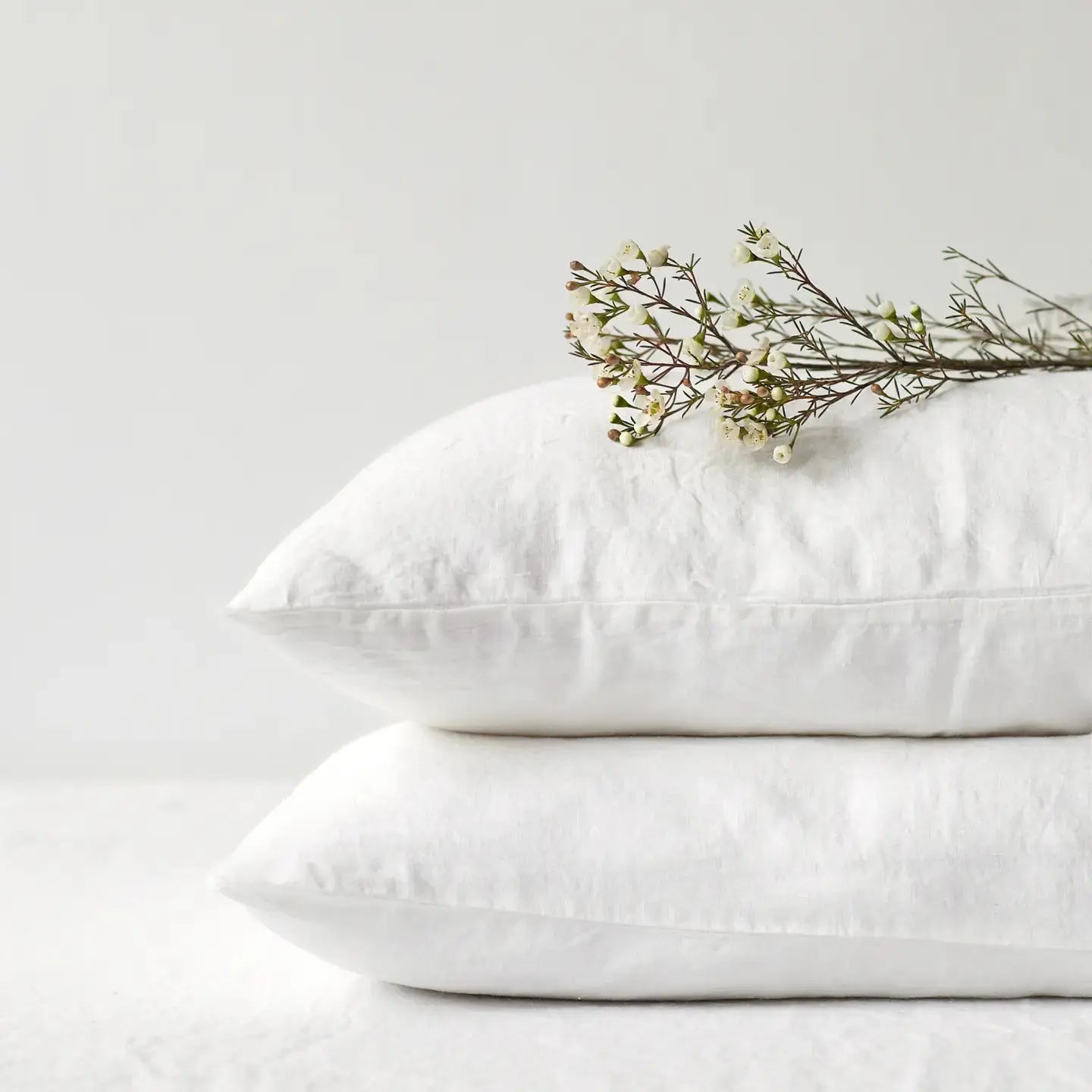 Linen Tales - Pure washed linen pillowcase