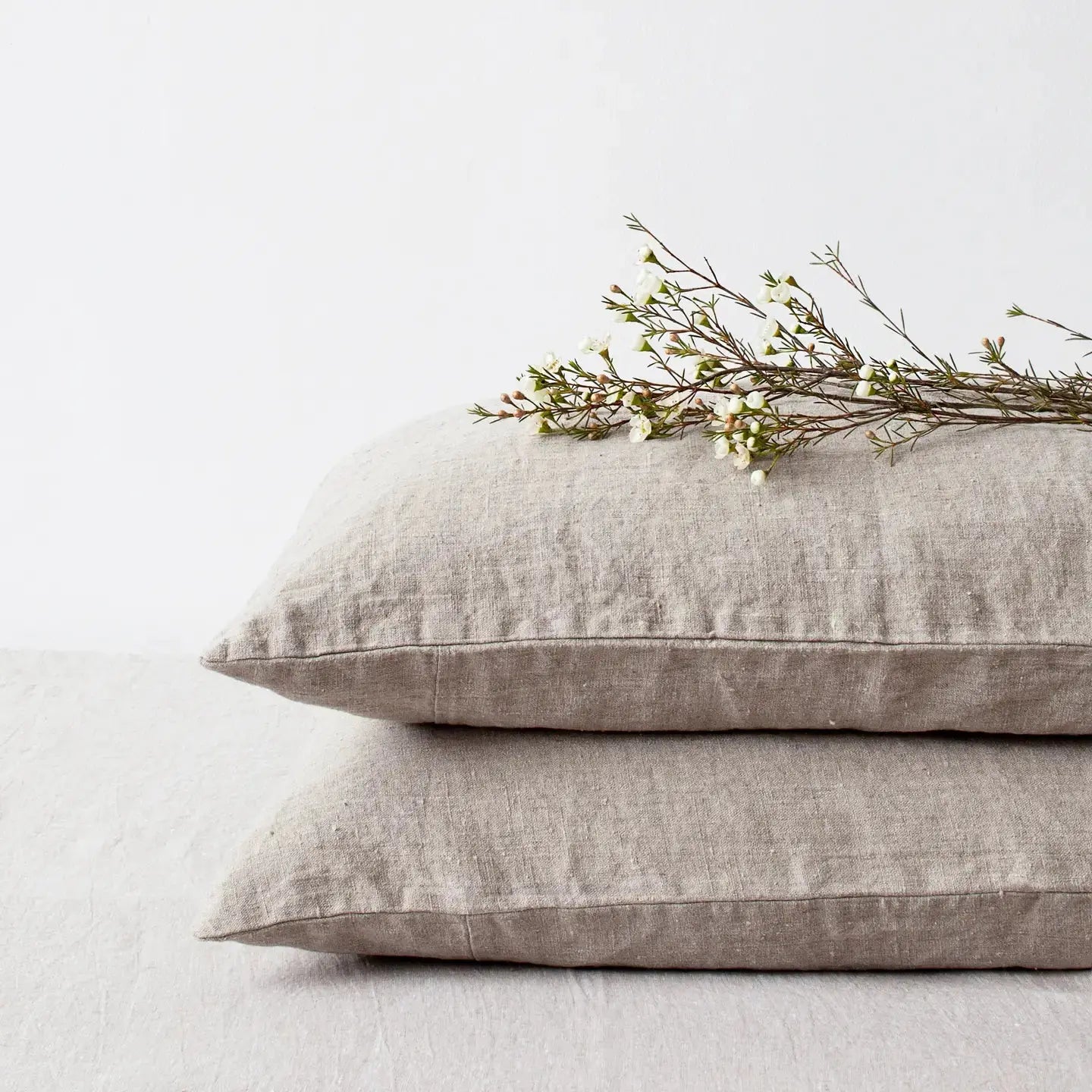 Linen Tales - Pure washed linen pillowcase