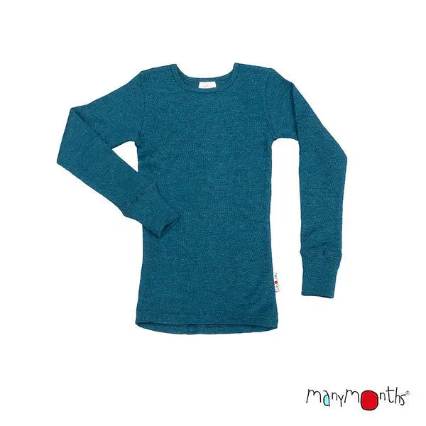 ManyMonths - T-shirt évolutif manches longues - laine mérinos ManyMonths