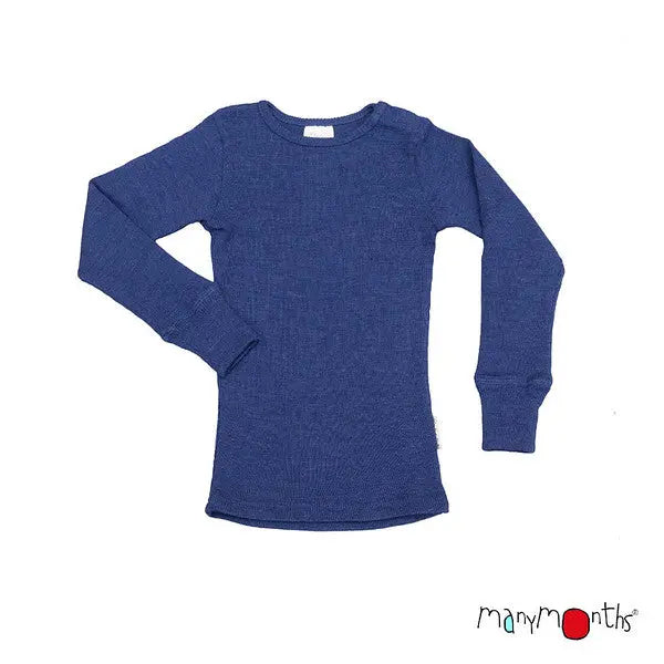 ManyMonths - T-shirt évolutif manches longues - laine mérinos ManyMonths