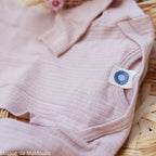 Cosilana - T-shirt bébé manches longues, laine-soie-coton