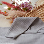 Cosilana - T-shirt bébé manches longues, laine-soie-coton