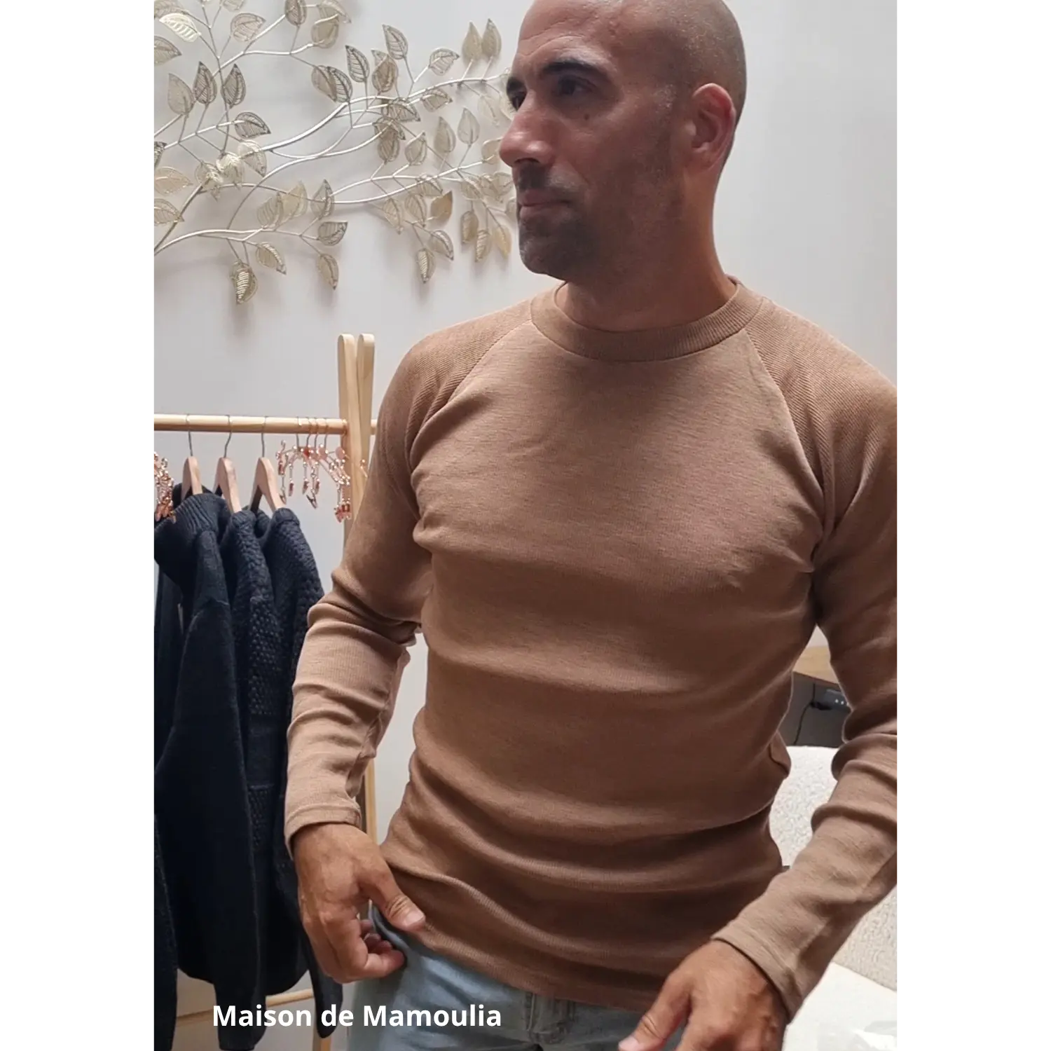 MaD - T-shirt homme et ado, laine mérinos MaM