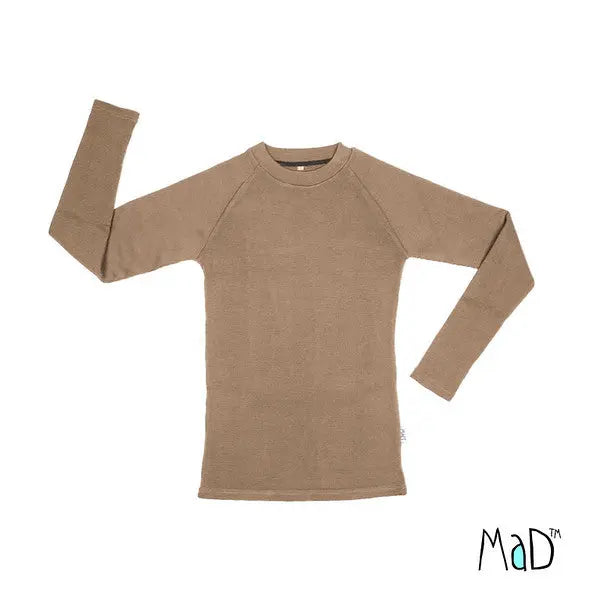 MaD - T-shirt homme et ado, laine mérinos MaM