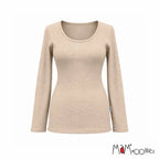 MaM - T-shirt femme et ado - laine mérinos