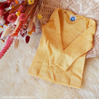Cosilana - T-shirt bébé manches longues, laine-soie-coton Cosilana