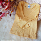 Cosilana - T-shirt manches longues enfant, laine-soie-coton Cosilana