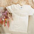 Cosilana - T-shirt enfant manches courtes, laine-soie Cosilana