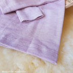 Cosilana - T-shirt enfant manches longues, laine-soie Cosilana