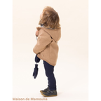 Disana - Veste bébé enfant, laine bouillie avec zip