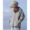 Disana - Veste bébé enfant, laine bouillie avec zip