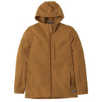 Disana - Veste à capuche homme, laine bouillie