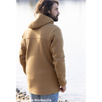 Disana - Veste à capuche homme, laine bouillie