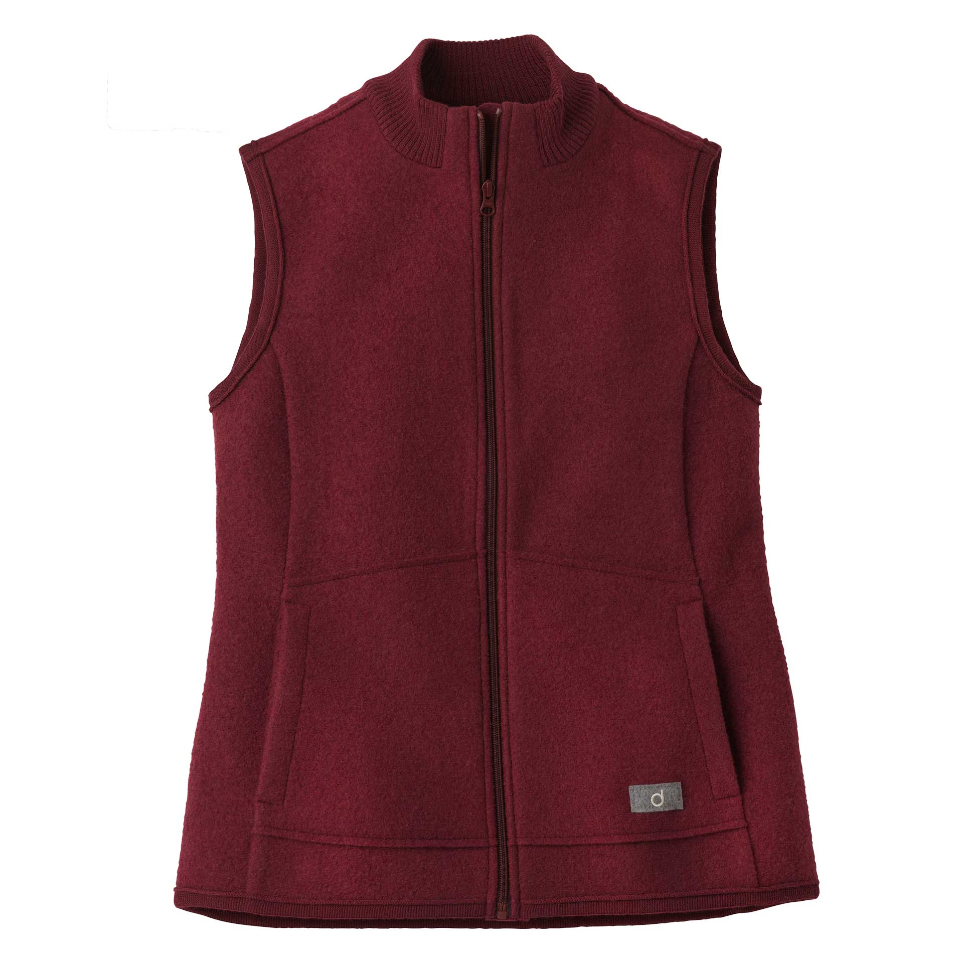 Disana - Gilet sans manches femme, laine bouillie