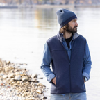 Disana - Gilet sans manches homme, laine bouillie