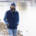 Disana - Gilet sans manches homme, laine bouillie